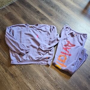 2-pc L/XL Aviator Nation Sweatsuit